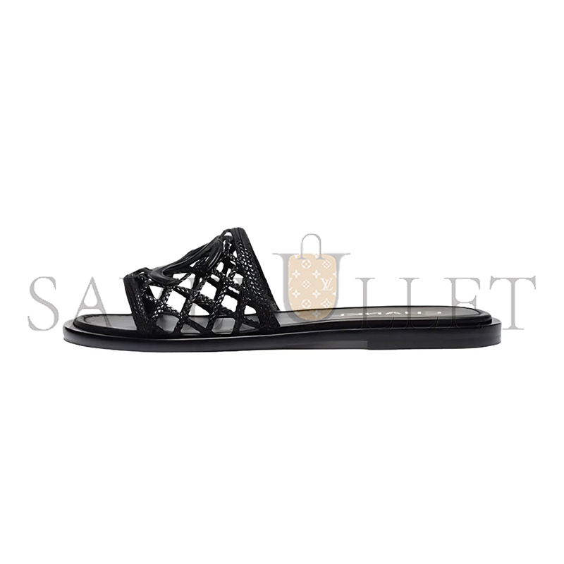 CHANEL 25S CC SLIPPERS G46411